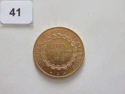 100 Francs or Génie 1911 A (30 067 ex.)TTB+...