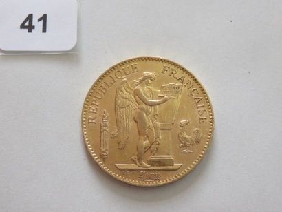 100 Francs or Génie 1911 A (30 067 ex.)TTB+...