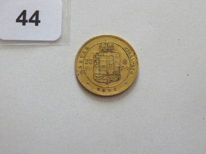 Hongrie - 8 Forint / 20 Francs or François...