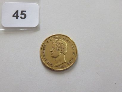 Italie - Maison de Savoie - 20 Lire or Charles...