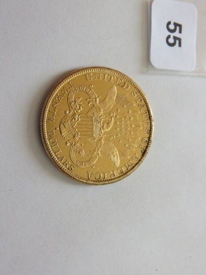 USA - 20 Dollars or Liberty 1897 S (San Francisco)...