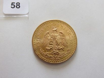 Mexique - 50 Pesos or 1947 TTB+