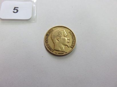 20 Francs or Louis-Napoléon Bonaparte 1852...