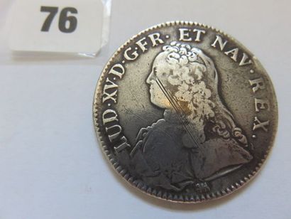 Louis XV - Écu aux branches d'olivier 1726...