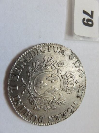Louis XV - Écu au Bandeau 1764 L (Bayonne)...