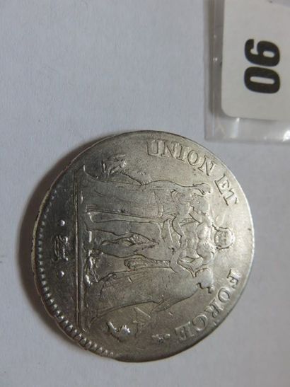 France - 5 Francs Union et Force AN 5 A (argent)...