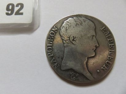 France - 5 Francs Napoléon empereur, calendrier...