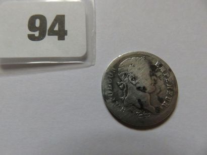 France - Demi-Franc Napoléon Ier, tête laurée,...