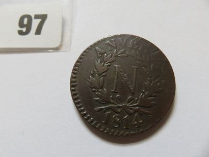 France - Monnaie obsidionale de 5 Centimes,...