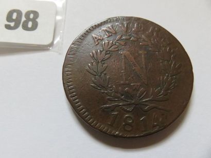 France - Monnaie obsidionale de 10 Centimes,...