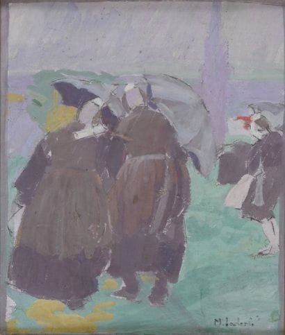 LEDERLÉ MAURICE, 1887-1988 LES PARAPLUIES...