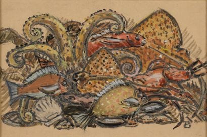 PINCEMIN GEO, 1899-1971 COMPOSITION DE LA...