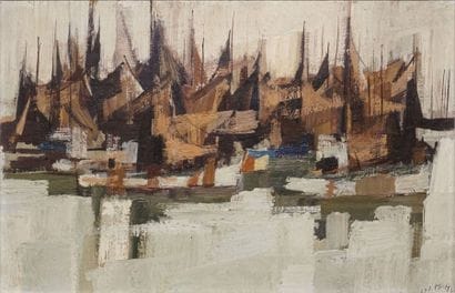 LE MERDY JEAN, 1928-2015 LES CHALUTIERS A...