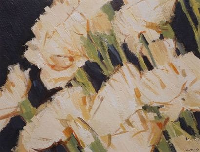 LE MERDY JEAN, 1928-2015 FLEURS huile sur...