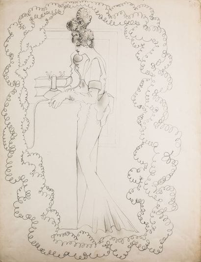 COCTEAU JEAN, 1889-1963 LE TELEPHONE VERSION...