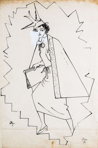 COCTEAU JEAN, 1889-1963 L'ESCALIER, CIRCA...