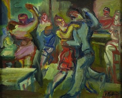 EPSTEIN HENRI, 1892-1944 DANSE AU CABARET...