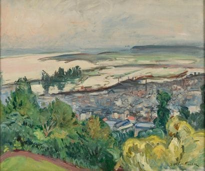 FRIESZ ÉMILE OTHON, 1879-1949 L'ESTUAIRE,...