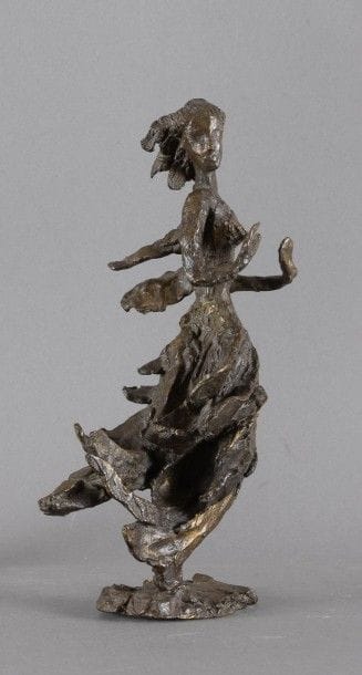 FENOSA APELLES, 1899-1988 DANSEUSE bronze...