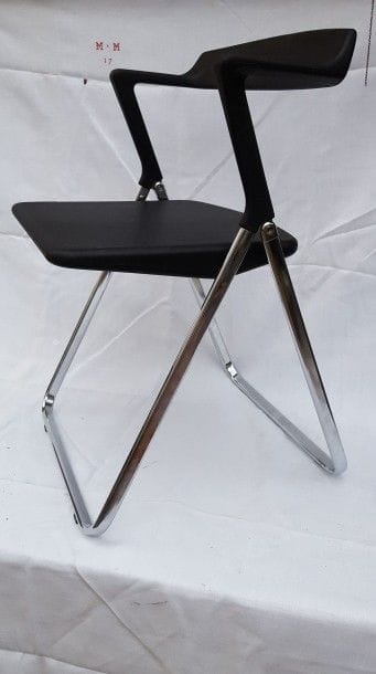 Travail CONTEMPORAIN 2 chaises de bureau...