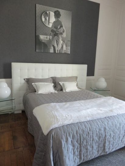 ROSET Tête de lit en cuir