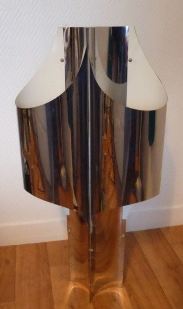 Robert SONNEMAN Lampe de parquet en métal...