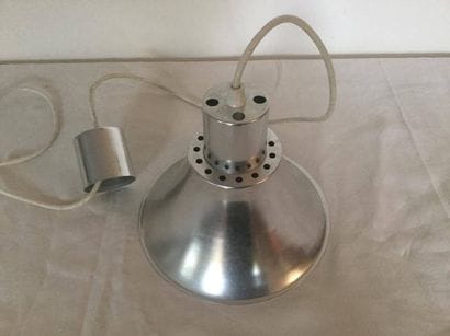 DANESE Petite suspension en métal anodisé....