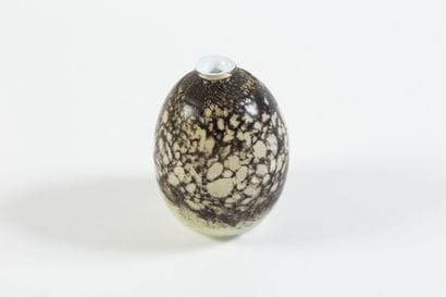 Isabelle MONOD Vase en verre soufflé à col...