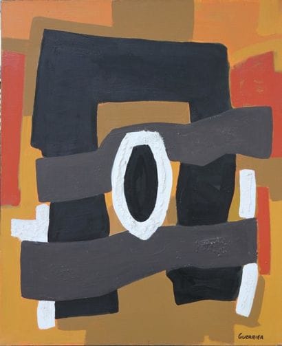 Raymond GUERRIER « TOGO II »1990. Huile sur...