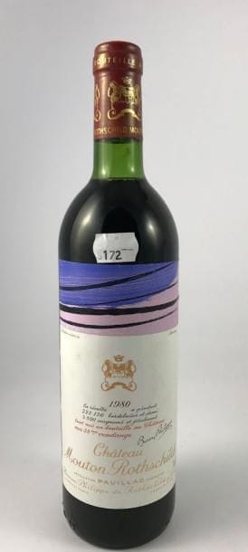 Château Mouton Rothschild 1980 - Pauillac...