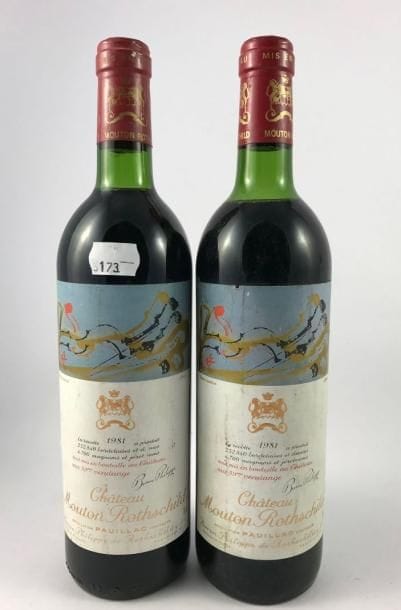 Château Mouton Rothschild 1981 - Pauillac...