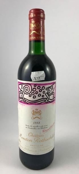 Château Mouton Rothschild 1988 - Pauillac...