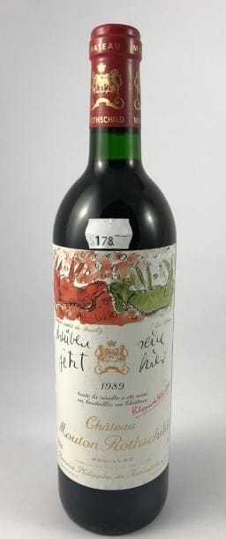 Château Mouton Rothschild 1989 - Pauillac...