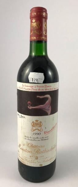 Château Mouton Rothschild 1990 - Pauillac...