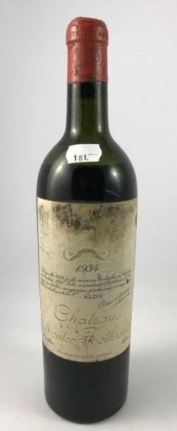 Verticale Château Mouton Rothschild, 1934,...