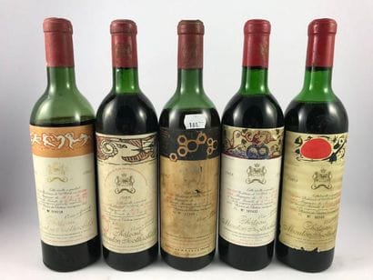 Verticale Château Mouton Rothschild, 1934,...