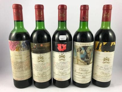 Verticale Château Mouton Rothschild, 1934,...