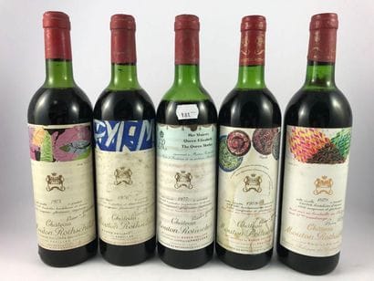 Verticale Château Mouton Rothschild, 1934,...