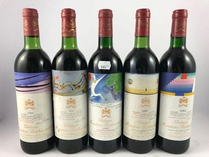 Verticale Château Mouton Rothschild, 1934,...