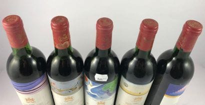 Verticale Château Mouton Rothschild, 1934,...