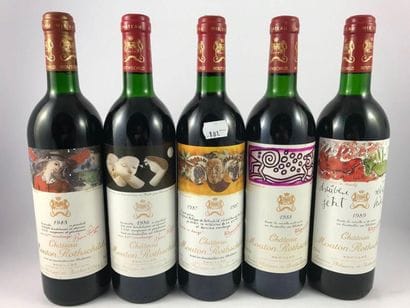 Verticale Château Mouton Rothschild, 1934,...