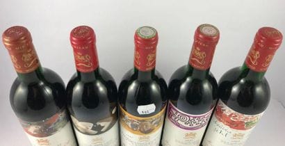 Verticale Château Mouton Rothschild, 1934,...