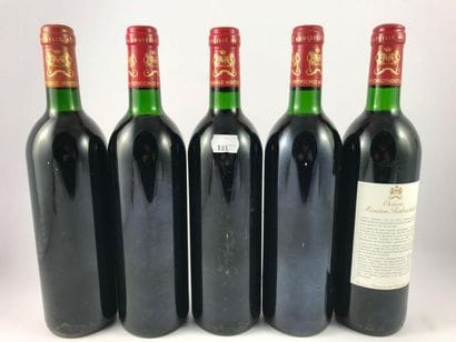 Verticale Château Mouton Rothschild, 1934,...