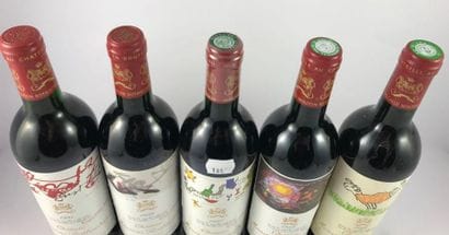Verticale Château Mouton Rothschild, 1934,...