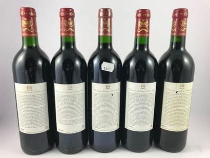 Verticale Château Mouton Rothschild, 1934,...