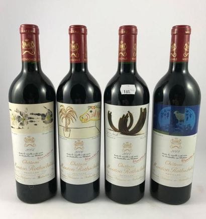 Verticale Château Mouton Rothschild, 1934,...