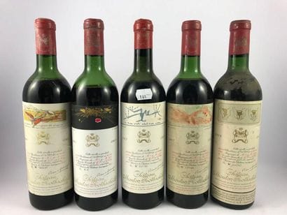 Verticale Château Mouton Rothschild, 1934,...