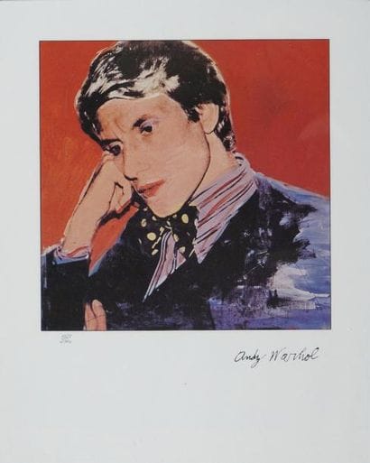 WARHOL Andy, 1928-1987 Yves Saint-Laurent...