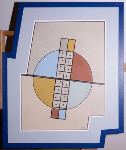 ARDEN-QUIN Carmelo, 1913-2010 Cercle, 1975...
