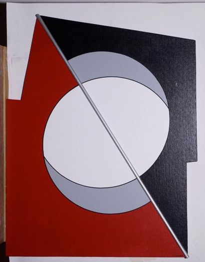 SECLET Jean-Marie, né en 1943 Les demi-cercles...